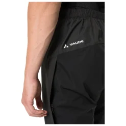 VAUDE Kuro Rain Pants - Cycling Bottoms -Outdoor Clothing Shop vaude kuro rain pants cycling bottoms detail 3