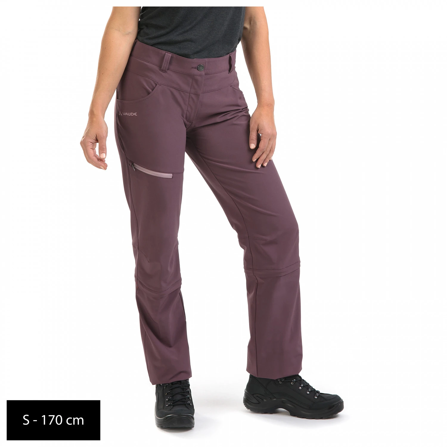 VAUDE Women's Itri Capri Zip Off Pants - Zip-off Trousers 6 VAUDE Women's Itri Capri Zip Off Pants - Zip-off Trousers - Image 6