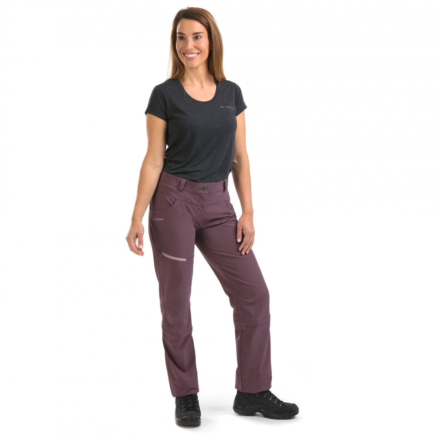 VAUDE Women's Itri Capri Zip Off Pants - Zip-off Trousers 5 VAUDE Women's Itri Capri Zip Off Pants - Zip-off Trousers - Image 5