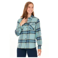 Whistler Women's Jamba Flannel Shirt - Shirt -Outdoor Clothing Shop whistler womens jamba flannel shirt shirt detail 3